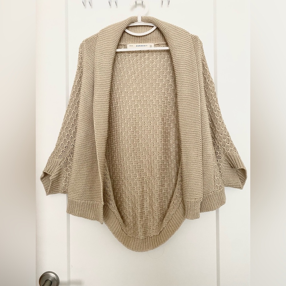 Zara Knit Cardigan Sweater
